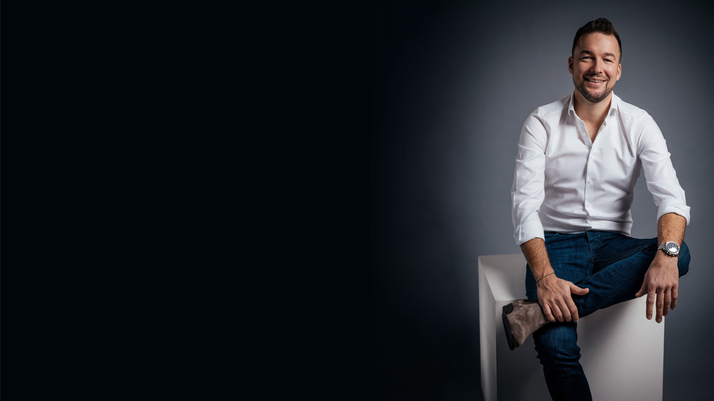 Patrick Quantschnig beim Immobilienverkauf