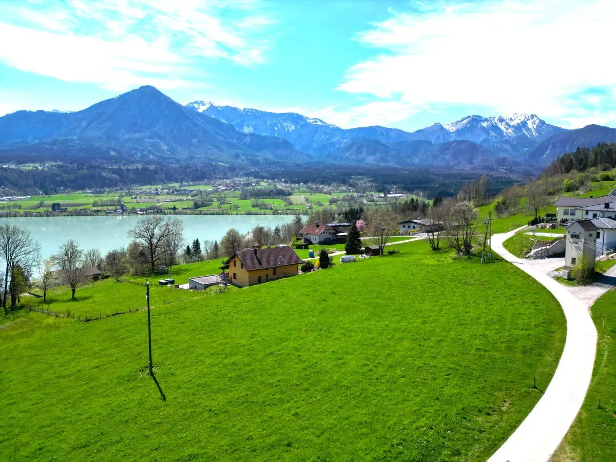 Traumhaftes Grundstück mit Drau und Karawankenblick in der Gemeinde Ludmannsdorf – Bild 1